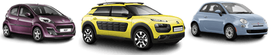 Corfu Low Cost Car Rental fleet